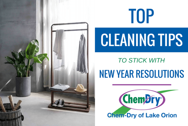New Year Cleaning Resolutions